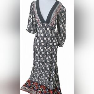 NWT ANGIE Boho Maxi Dress: Size Small